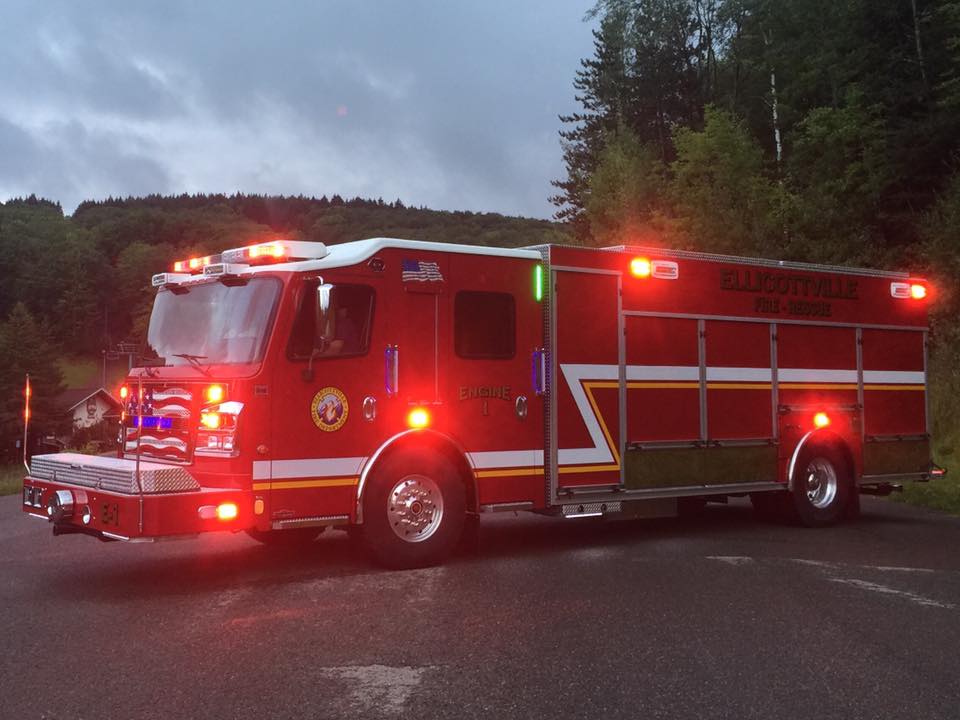 Combination Rescue/Pumper for Ellicottville Fire Department